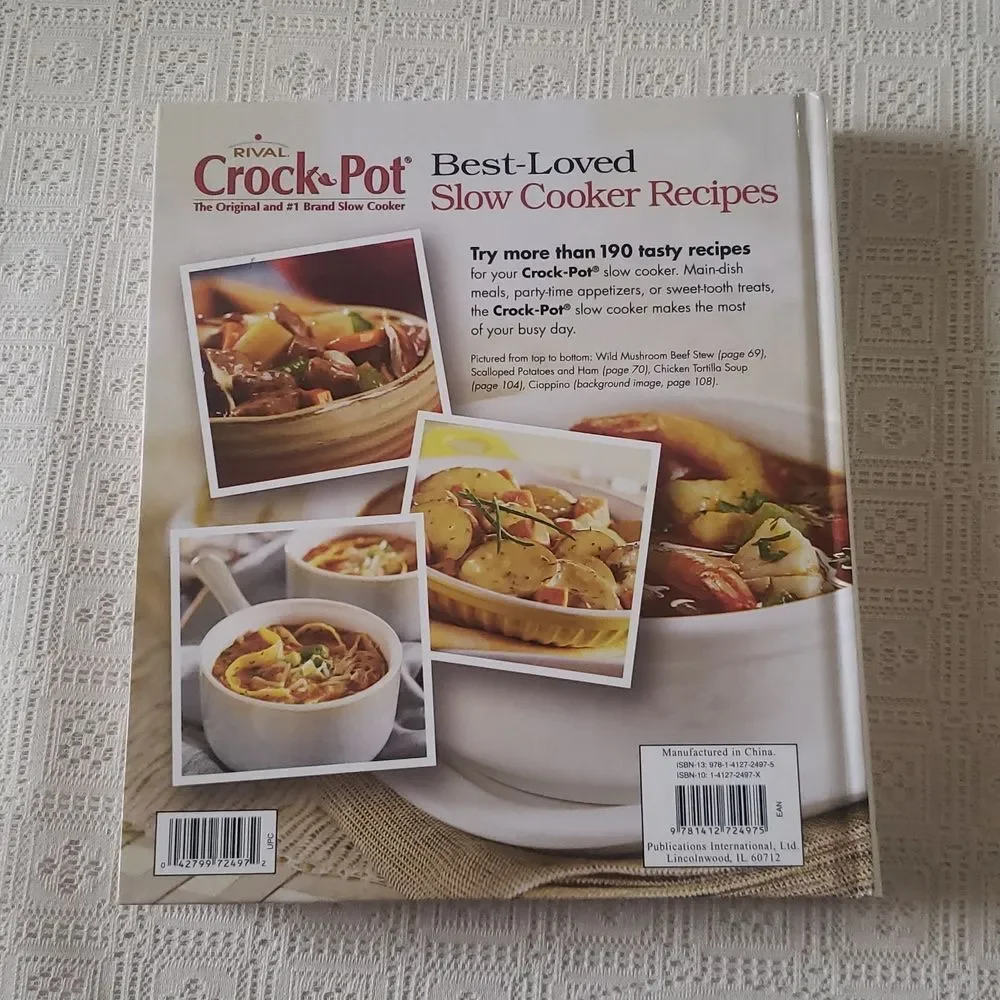Rival Crock Pot Best-Loved Slow Cooker Recipes (2006)